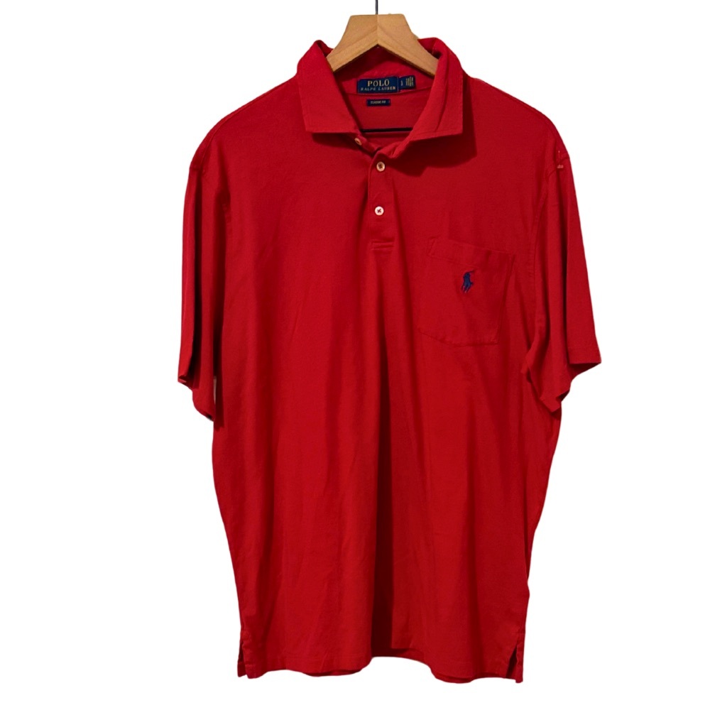 Polo by Ralph Lauren Men's Classic Red Polo Shirt